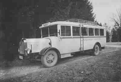 Bus der Linie Rosenheim - Kufstein aus den 30er Jahren